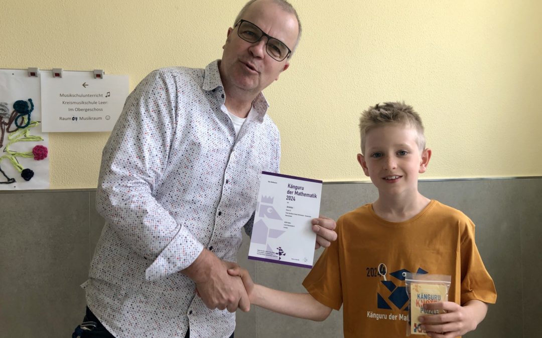 Känguru der Mathematik: Jeremia sprang am weitesten