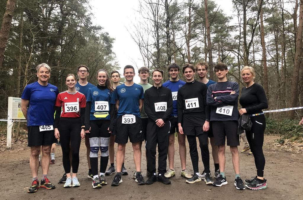 Crosslauf im Heseler Wald