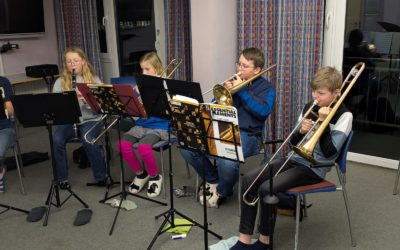 Probenfahrt der Bläser-AG der FCSO Moordorf