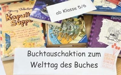 Welttag des Buches – Bücher tauschen und neue Geschichten entdecken
