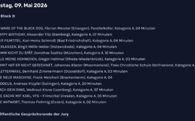 FCSO-Schülerfilm für Bundesfestival Fiction in Bayern nominiert!