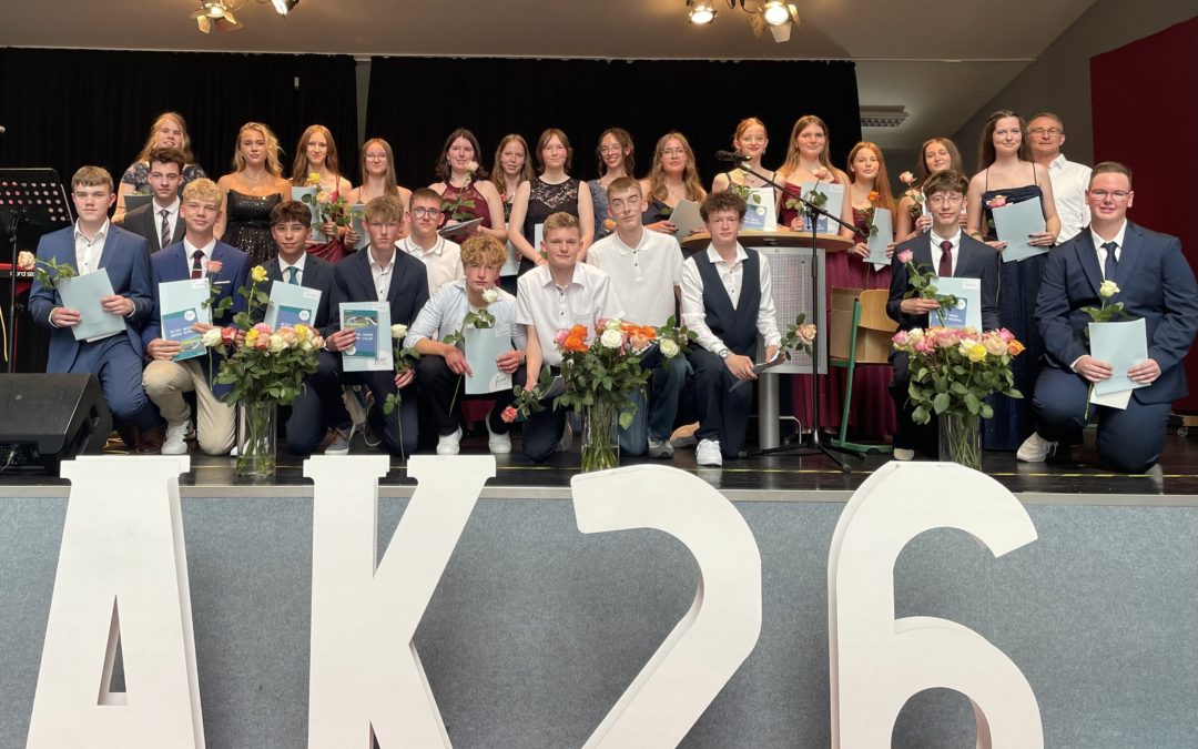 Abschlussfeier des 9. und 10. Jahrgangs 2026